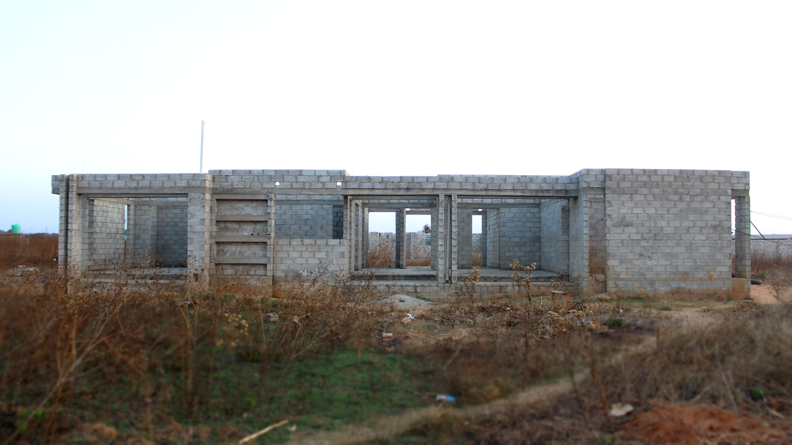 20n x 30 Plot for sale with unfinished structure